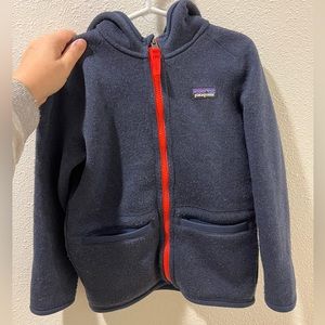 Patagonia Kids Jacket - Navy and Red
